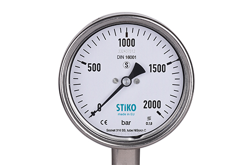 2000 Bar Pressure Gauge