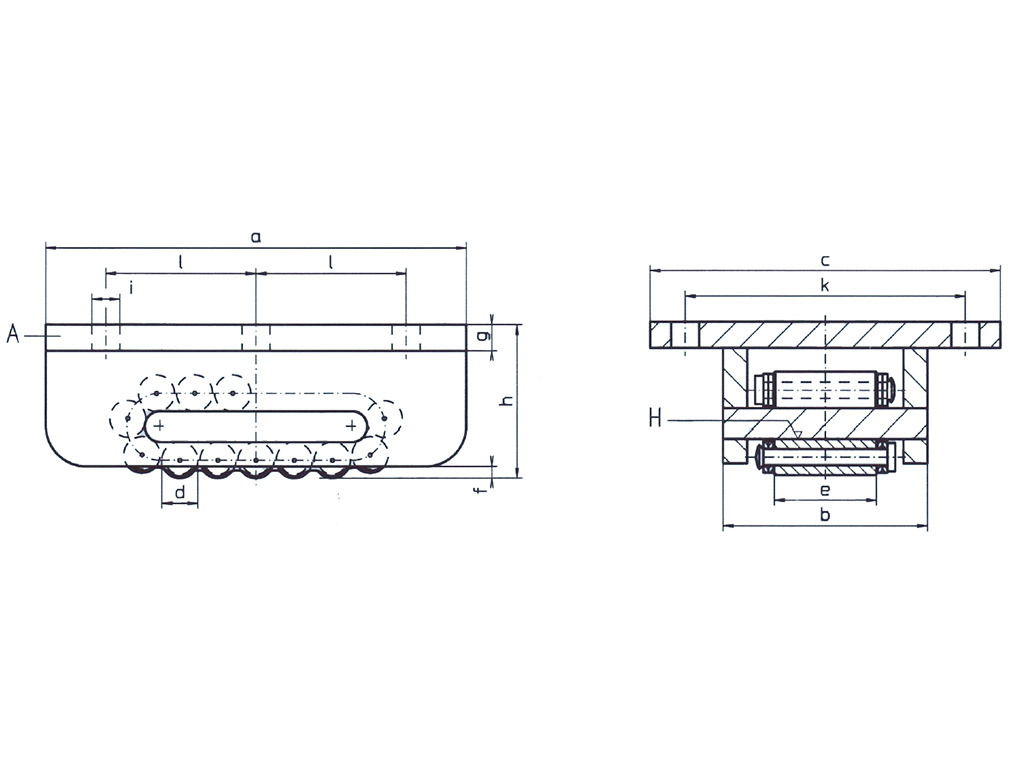 Boerkey AH40t-50CrV4 Heavy Load Roller Skates